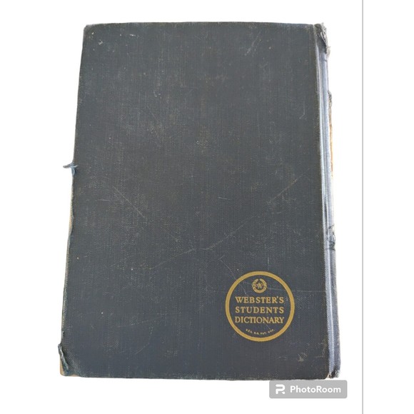 1962 Websters Student’s Dictionary Vintage Collectors Item College American Book - Picture 1 of 7